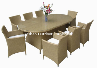 China Outdoor furniture wicker dinning table--9069 supplier