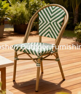 كرسيه يوشين فرنسيه للبسترو المطعم الخضراء مقهى كرسيه طعام في الهواء الطلق