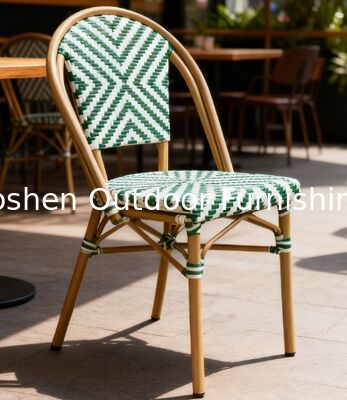 كرسيه يوشين فرنسيه للبسترو المطعم الخضراء مقهى كرسيه طعام في الهواء الطلق
