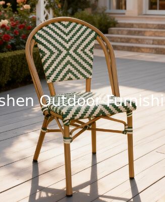 كرسيه يوشين فرنسيه للبسترو المطعم الخضراء مقهى كرسيه طعام في الهواء الطلق