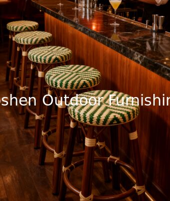 بيع بالجملة مقاعد البار الفرنسية القديمة من الروتان والقصى