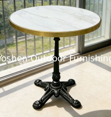 طاولات مستديرة للأحداث حفلات حجر طاولة القهوة بار مقاعد خارجية وطاولة