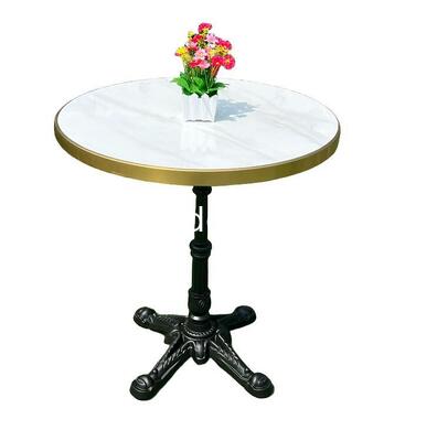 طاولات مستديرة للأحداث حفلات حجر طاولة القهوة بار مقاعد خارجية وطاولة