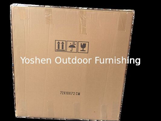 جميع الطقس مقعد القهوة الخارجي المحمول المصمم للطابق المنسحب للفندق