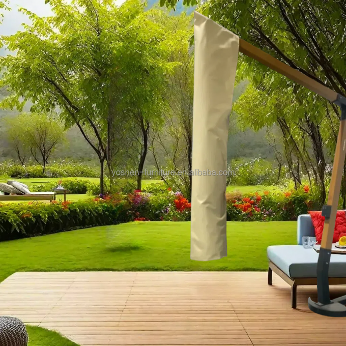 أكبر تشكيلة من أغطية الحماية للمظلات أفضل أغطية مظلات خارجية غطاء مظلة معلقة 0