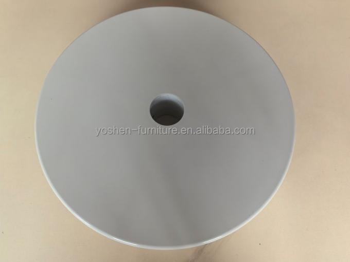 14طاولة مظلة محمولة طابق حمام سباحة رف مشروبات قفاء بيضاء بلاستيكية مستديرة طاولة مظلة خارجية 4