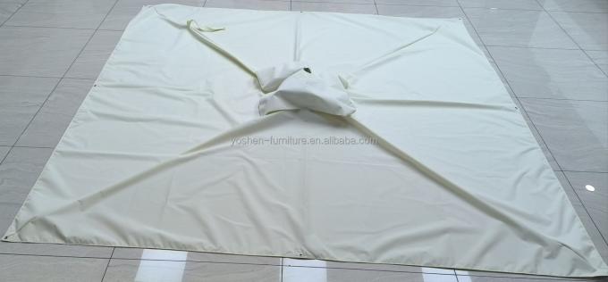 يوشين تخصيص 10 أقدام السوق التجارية كانتيلفر مظلة قماش تغطي مربع كانتيلفر مظلة استبدال غطاء 0