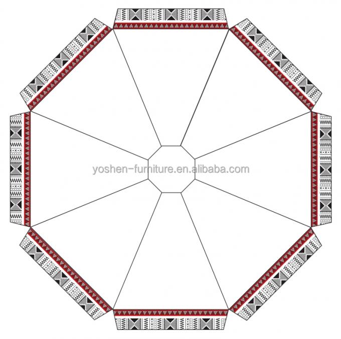 يوشين تخصيص 10 أقدام السوق التجارية كانتيلفر مظلة قماش تغطي مربع كانتيلفر مظلة استبدال غطاء 14