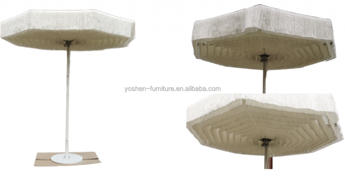 المنتجع بالي المخصص مضاد للأشعة فوق البنفسجية الفندق الفاخر في الهواء الطلق مظلة الشاطئ مظلة مع المظلات 1