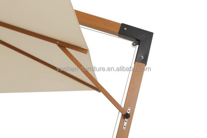 المظلات التجارية للشرفة للحانات القهوة الثقيلة المظلات في السوق المطعم الخارجي المظلة الشمسية 7